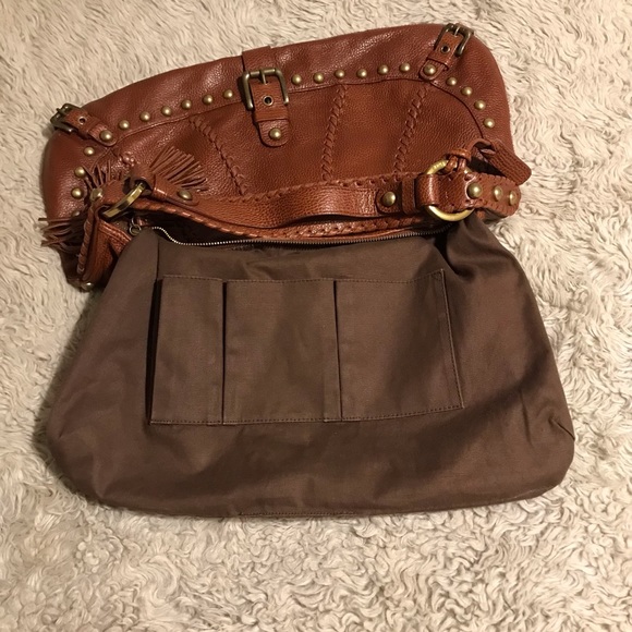 Isabella Fiore Leather Studded Purse - Picture 9 of 12